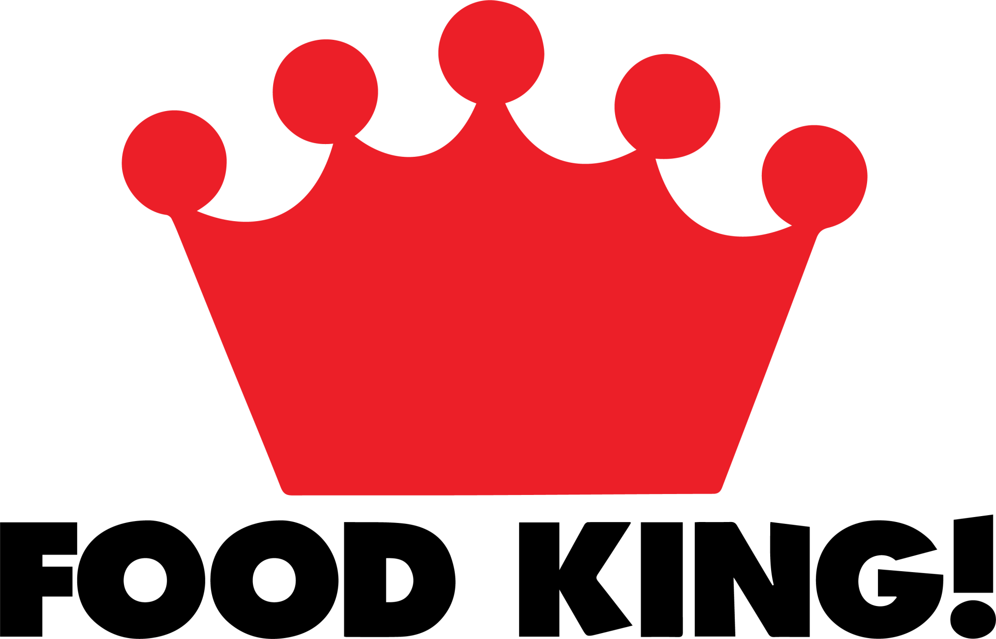 A theme logo of Food King
